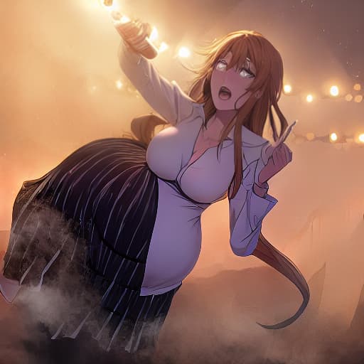  a pregnant women screaming at 4 a.m hyperrealistic, full body, detailed clothing, highly detailed, cinematic lighting, stunningly beautiful, intricate, sharp focus, f/1. 8, 85mm, (centered image composition), (professionally color graded), ((bright soft diffused light)), volumetric fog, trending on instagram, trending on tumblr, HDR 4K, 8K