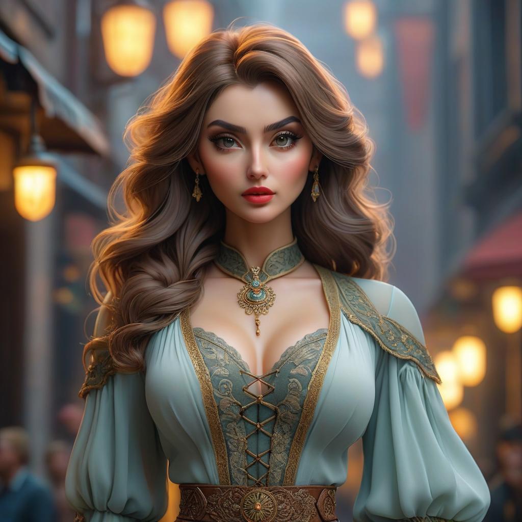  girl Ira hyperrealistic, full body, detailed clothing, highly detailed, cinematic lighting, stunningly beautiful, intricate, sharp focus, f/1. 8, 85mm, (centered image composition), (professionally color graded), ((bright soft diffused light)), volumetric fog, trending on instagram, trending on tumblr, HDR 4K, 8K