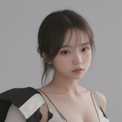  girl, best quality, solo, headshot, simple background