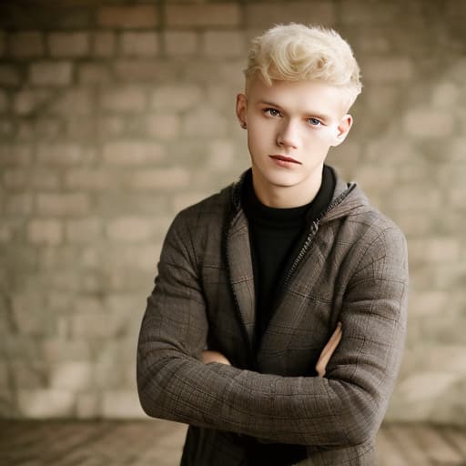 portrait+ style czech homosexual twink blonde very cute dude face