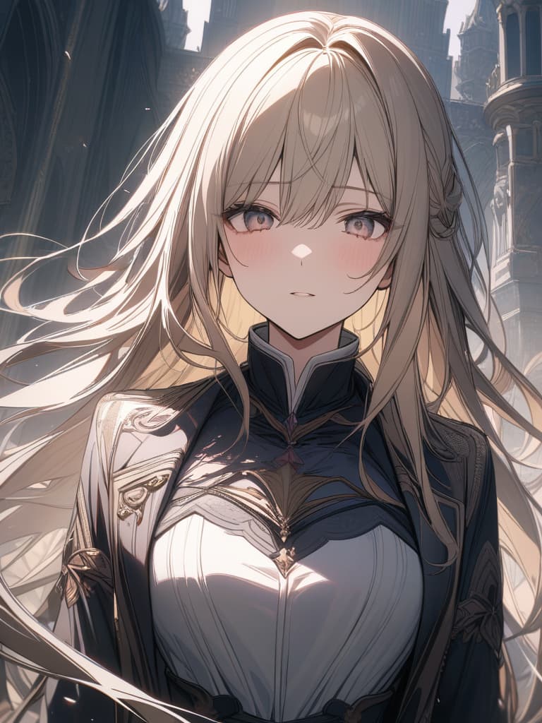  Nobles, women, good looking, blonde, long hair, masterpiece, best quality,8k,ultra detailed,high resolution,an extremely delicate and beautiful,hyper detail