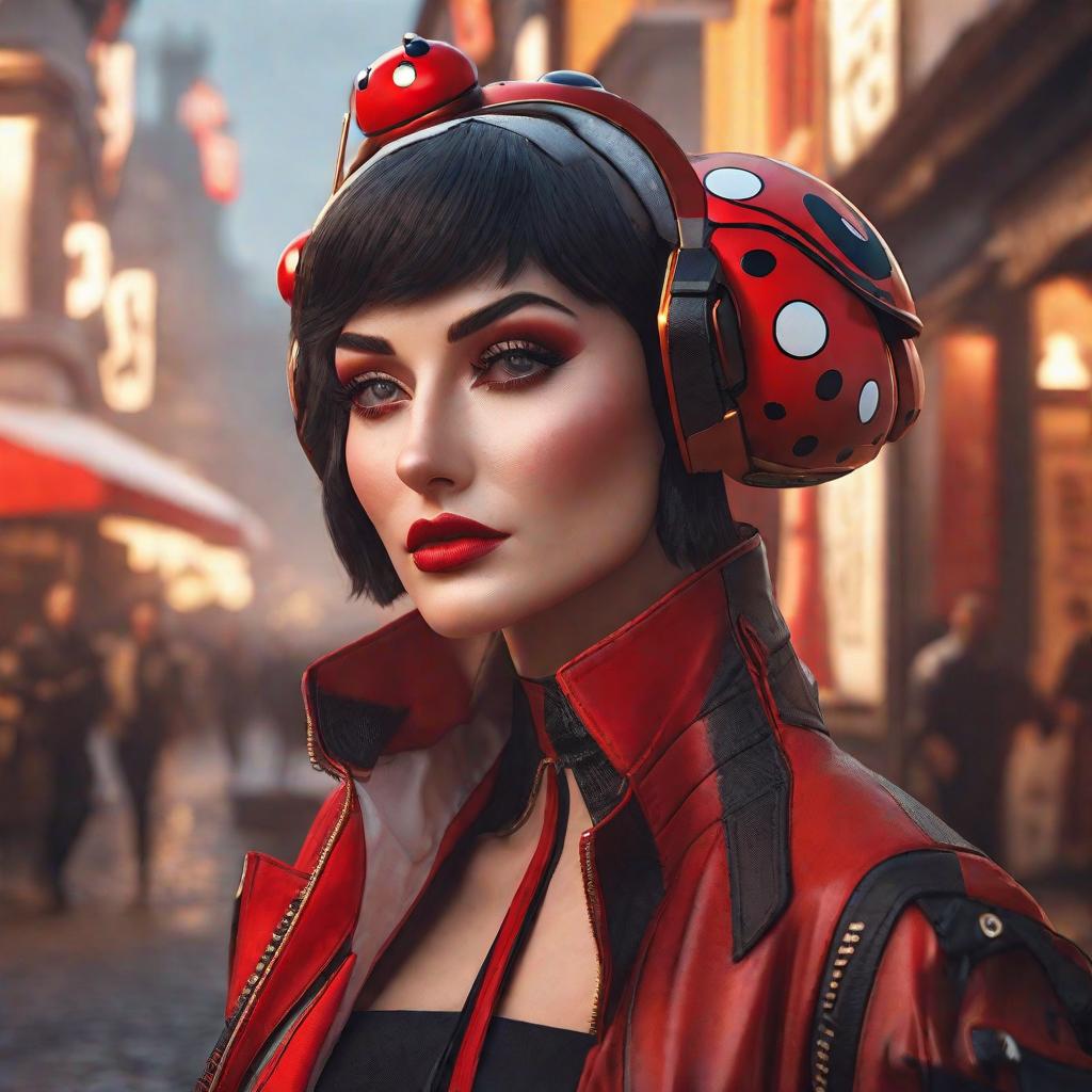  Adrien de la serie ladybug con un cartel que diga: tqm Nat hyperrealistic, full body, detailed clothing, highly detailed, cinematic lighting, stunningly beautiful, intricate, sharp focus, f/1. 8, 85mm, (centered image composition), (professionally color graded), ((bright soft diffused light)), volumetric fog, trending on instagram, trending on tumblr, HDR 4K, 8K