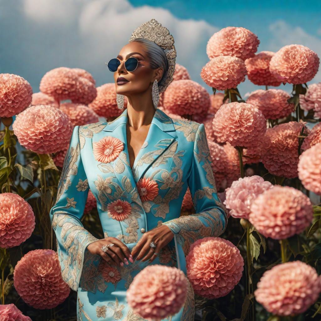  mother's day happened money crypto bright sky pretty flowers dollar bills hyperrealistic, full body, detailed clothing, highly detailed, cinematic lighting, stunningly beautiful, intricate, sharp focus, f/1. 8, 85mm, (centered image composition), (professionally color graded), ((bright soft diffused light)), volumetric fog, trending on instagram, trending on tumblr, HDR 4K, 8K