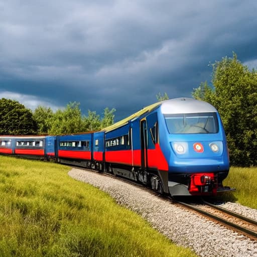  a small train with information. image for youtube shorts hyperrealistic, full body, detailed clothing, highly detailed, cinematic lighting, stunningly beautiful, intricate, sharp focus, f/1. 8, 85mm, (centered image composition), (professionally color graded), ((bright soft diffused light)), volumetric fog, trending on instagram, trending on tumblr, HDR 4K, 8K