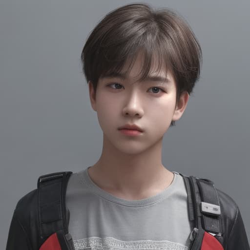  boy, best quality, solo, headshot, simple background