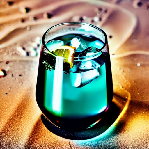  cocktail glass on surface of chair on beach hyperrealistic, full body, detailed clothing, highly detailed, cinematic lighting, stunningly beautiful, intricate, sharp focus, f/1. 8, 85mm, (centered image composition), (professionally color graded), ((bright soft diffused light)), volumetric fog, trending on instagram, trending on tumblr, HDR 4K, 8K