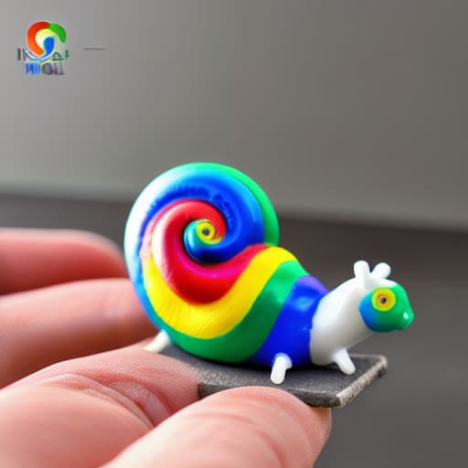  Rainbow colored snail small multicolor decorative figurine,Design a science, technology, engineering and mathematics themed logo containing the words STEM and MANİSA