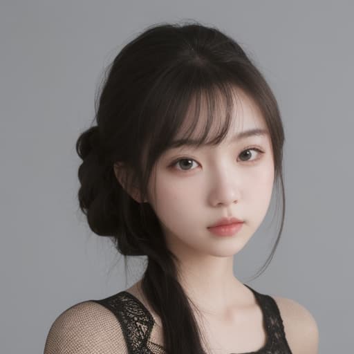  girl, best quality, solo, headshot, simple background