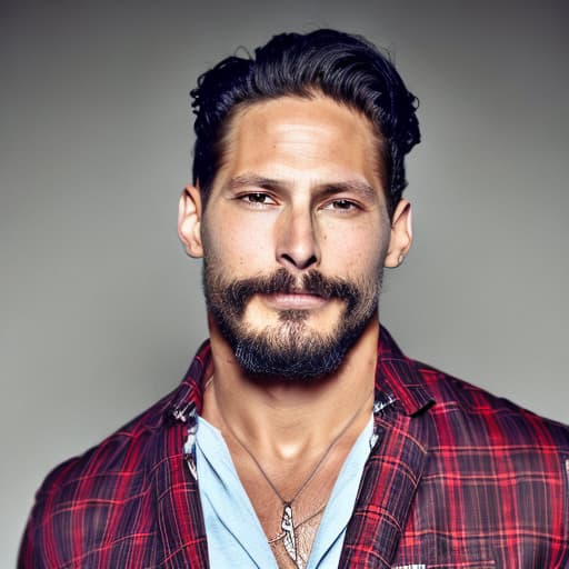 portrait+ style joe manganiello queer face