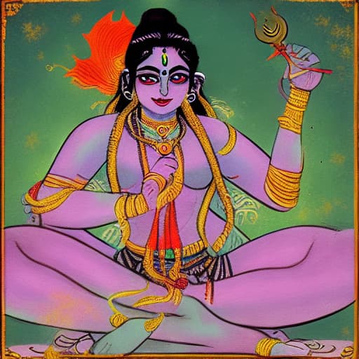  Shiva doing tandav