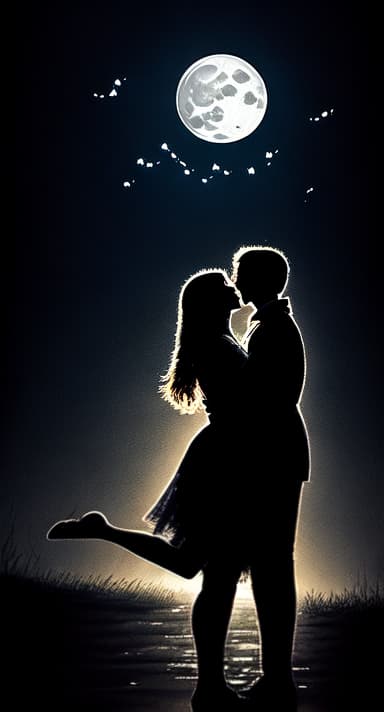  A dance of whispers in the moonlight, where every step echoes the unspoken language of our hearts.