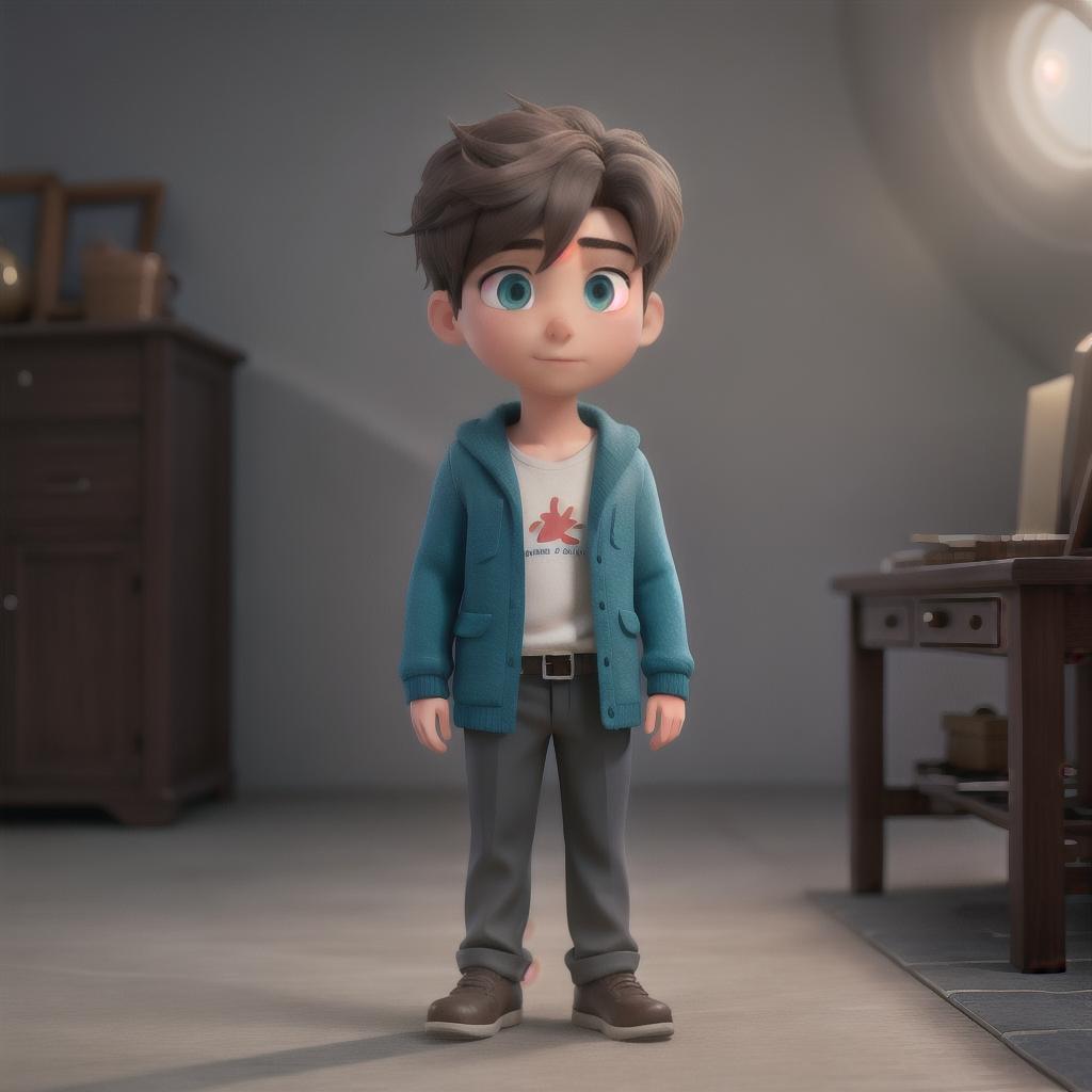  Boy hyperrealistic, full body, detailed clothing, highly detailed, cinematic lighting, stunningly beautiful, intricate, sharp focus, f/1. 8, 85mm, (centered image composition), (professionally color graded), ((bright soft diffused light)), volumetric fog, trending on instagram, trending on tumblr, HDR 4K, 8K