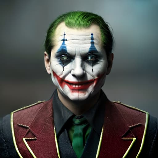 redshift style joker face president Ukraine armor baron