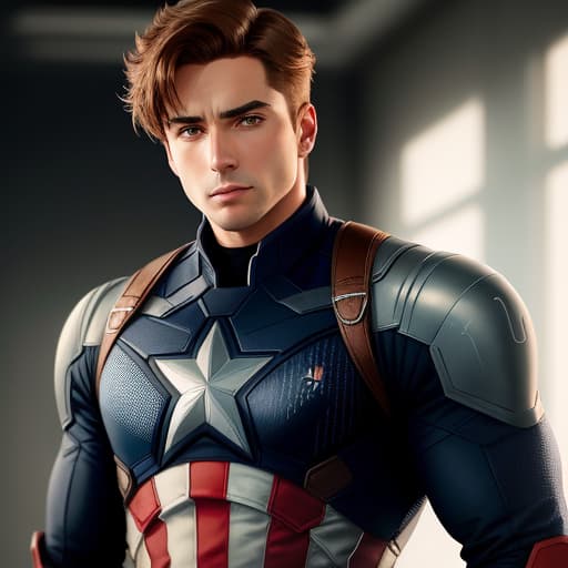  James Rodgers in a new Captain America suit, hyperrealistic, high quality, highly detailed, perfect lighting, intricate, sharp focus, f/1. 8, 85mm, (centered image composition), (professionally color graded), ((bright soft diffused light)), trending on instagram, HDR 4K, 8K