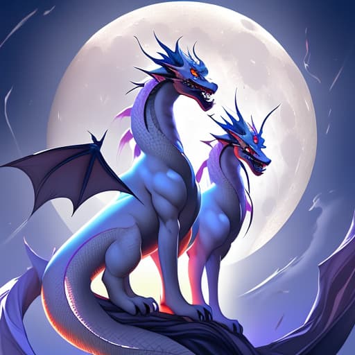  Moon dragon