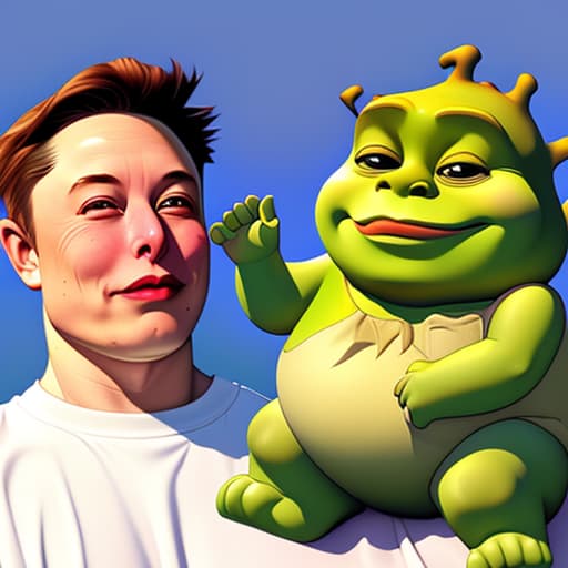  Elon musk shrek