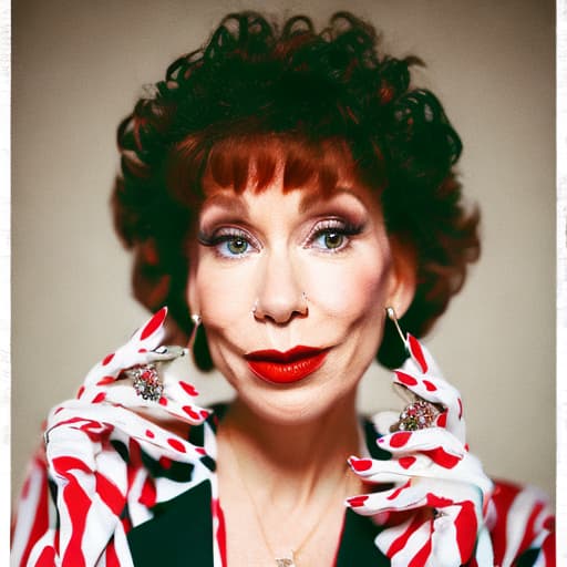 portrait+ style peggy bundy queer face