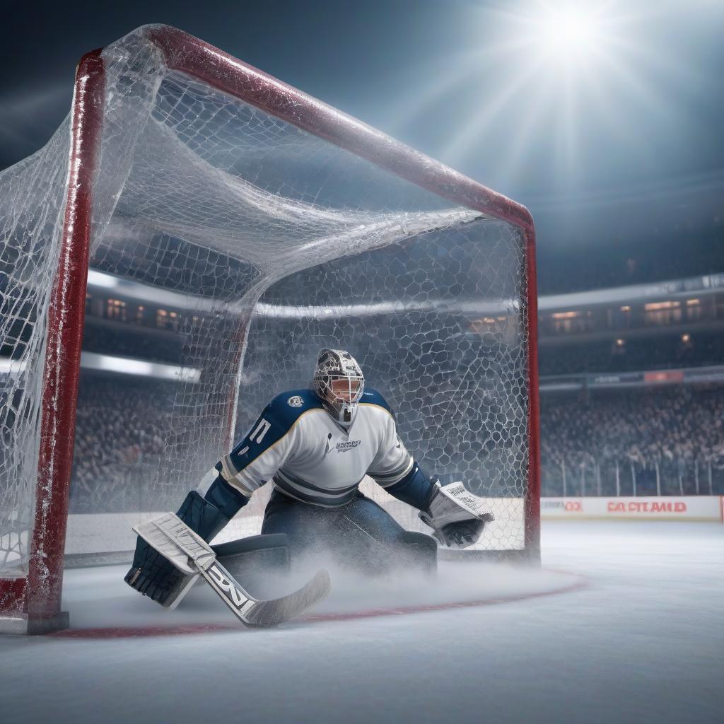  professional 3d model Ice Hockey Ball Emblem . octane render, highly detailed, volumetric, dramatic lighting hyperrealistic, full body, detailed clothing, highly detailed, cinematic lighting, stunningly beautiful, intricate, sharp focus, f/1. 8, 85mm, (centered image composition), (professionally color graded), ((bright soft diffused light)), volumetric fog, trending on instagram, trending on tumblr, HDR 4K, 8K