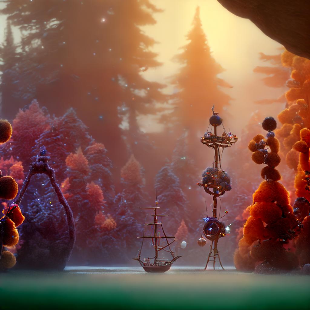 mdjrny-v4 style Broken Age ,highly detailed, cinematic lighting, stunningly beautiful, intricate, sharp focus, f1. 8, 85mm, (centered image composition), (professionally color graded), ((bright soft diffused light)), volumetric fog, trending on instagram, trending on tumblr, HDR 4K, 8K