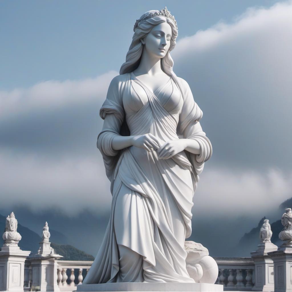  statue, marble, granite, tranquility, pedestal, woman, abstraction, vector graphics, drawing hyperrealistic, full body, detailed clothing, highly detailed, cinematic lighting, stunningly beautiful, intricate, sharp focus, f/1. 8, 85mm, (centered image composition), (professionally color graded), ((bright soft diffused light)), volumetric fog, trending on instagram, trending on tumblr, HDR 4K, 8K