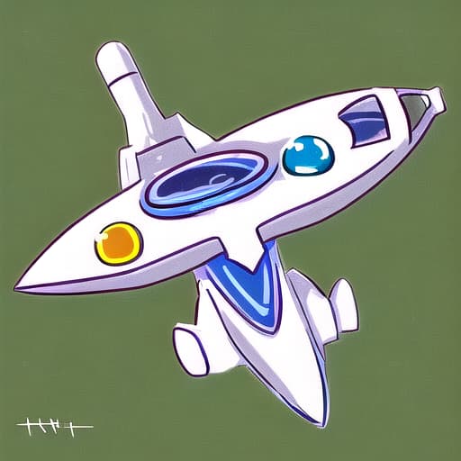  A small spaceship 2D