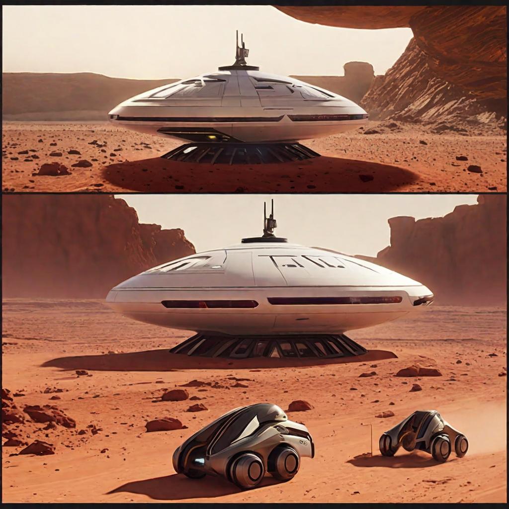  Space odyssey 2096, new ship to mars