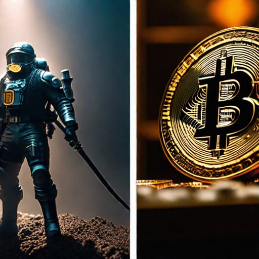  Challenges of Bitcoin Mining Consolidation and Foundry's Dominance hyperrealistic, full body, detailed clothing, highly detailed, cinematic lighting, stunningly beautiful, intricate, sharp focus, f/1. 8, 85mm, (centered image composition), (professionally color graded), ((bright soft diffused light)), volumetric fog, trending on instagram, trending on tumblr, HDR 4K, 8K