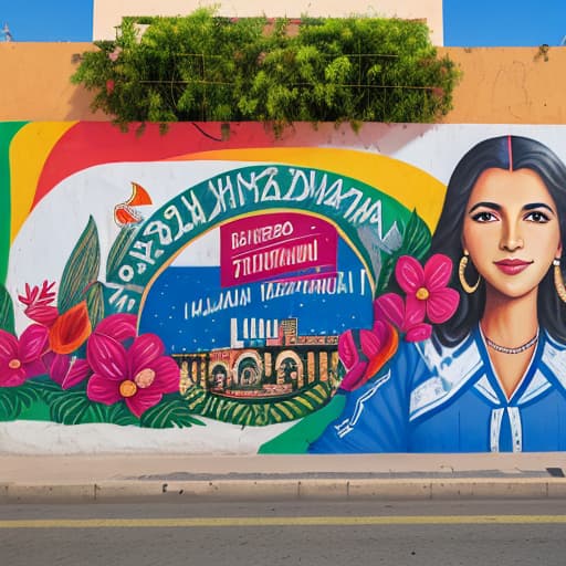  Mural que resalte la identidad cultural de la Ciudad de Durango, puesto en alguna calle de la ciudad，