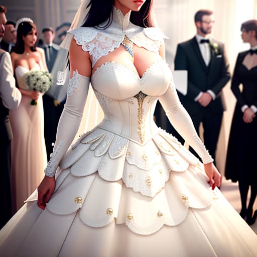  A girl was divided at a wedding. hyperrealistic, full body, detailed clothing, highly detailed, cinematic lighting, stunningly beautiful, intricate, sharp focus, f/1. 8, 85mm, (centered image composition), (professionally color graded), ((bright soft diffused light)), volumetric fog, trending on instagram, trending on tumblr, HDR 4K, 8K