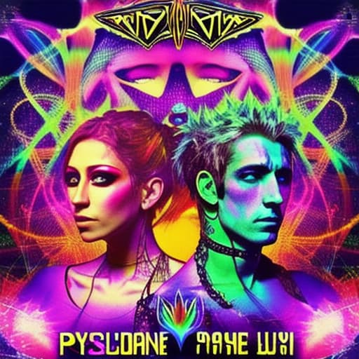  psytrance man and woman