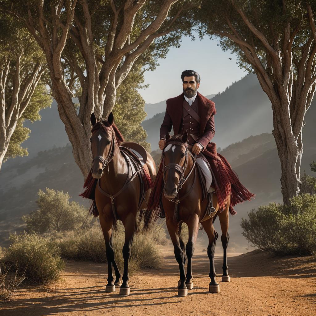  A beautiful iranian man hyperrealistic, full body, detailed clothing, highly detailed, cinematic lighting, stunningly beautiful, intricate, sharp focus, f/1. 8, 85mm, (centered image composition), (professionally color graded), ((bright soft diffused light)), volumetric fog, trending on instagram, trending on tumblr, HDR 4K, 8K