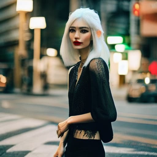  long white hair and green eyes boy hyperrealistic, full body, detailed clothing, highly detailed, cinematic lighting, stunningly beautiful, intricate, sharp focus, f/1. 8, 85mm, (centered image composition), (professionally color graded), ((bright soft diffused light)), volumetric fog, trending on instagram, trending on tumblr, HDR 4K, 8K