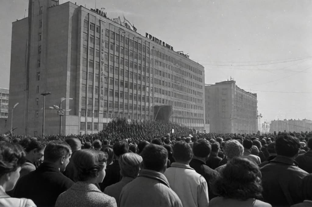  Despite tight lipped Soviet officials, the outside world gleaned snippets of the situation via European news outlets or foreign broadcasts in Russian. A mere seven days post disaster, International Workers' Day festivities unfolded with customary pomp, drawing throngs of celebrants to the streets. As the Soviet authorities shared very limited information, obtaining details of it, or what were known as voice European news agencies or Russian speaking broadcasts from abroad. May 1st, International Workers' Day, which occurred one week ago. week after the catastrophe was celebrated as usual, and thousands of people filled the As the Soviet authorities shared very limited information, obtaining details of it, or what were known as voice Europ