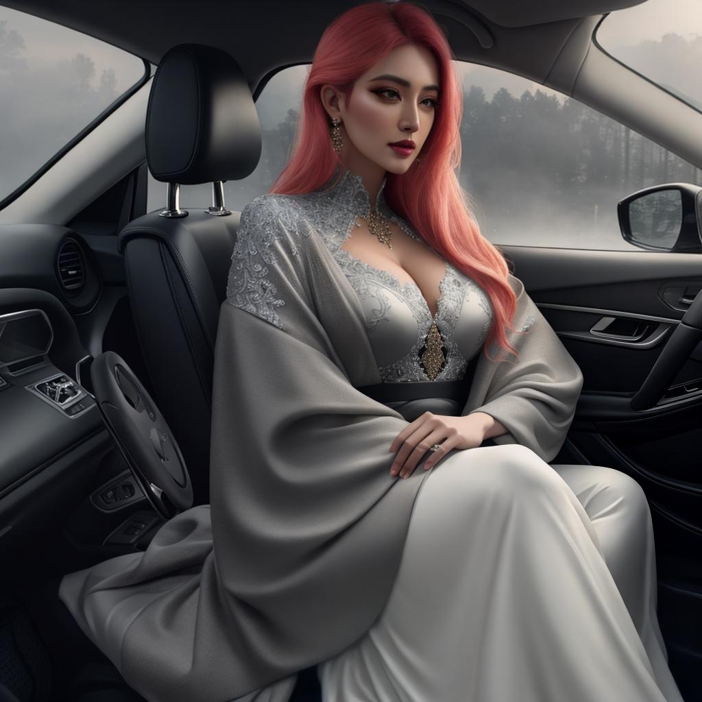  car hyperrealistic, full body, detailed clothing, highly detailed, cinematic lighting, stunningly beautiful, intricate, sharp focus, f/1. 8, 85mm, (centered image composition), (professionally color graded), ((bright soft diffused light)), volumetric fog, trending on instagram, trending on tumblr, HDR 4K, 8K