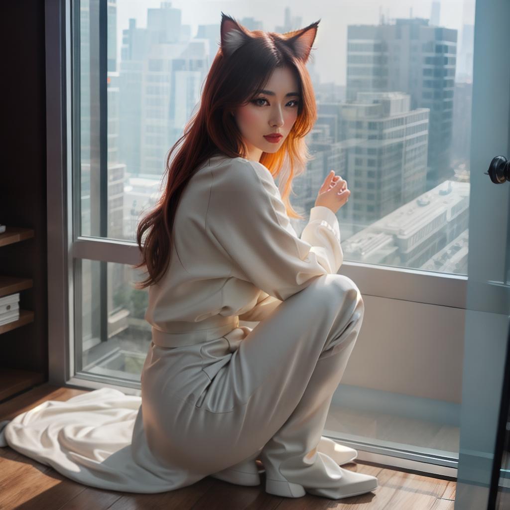  @PB_ImgGenBot Cat hyperrealistic, full body, detailed clothing, highly detailed, cinematic lighting, stunningly beautiful, intricate, sharp focus, f/1. 8, 85mm, (centered image composition), (professionally color graded), ((bright soft diffused light)), volumetric fog, trending on instagram, trending on tumblr, HDR 4K, 8K