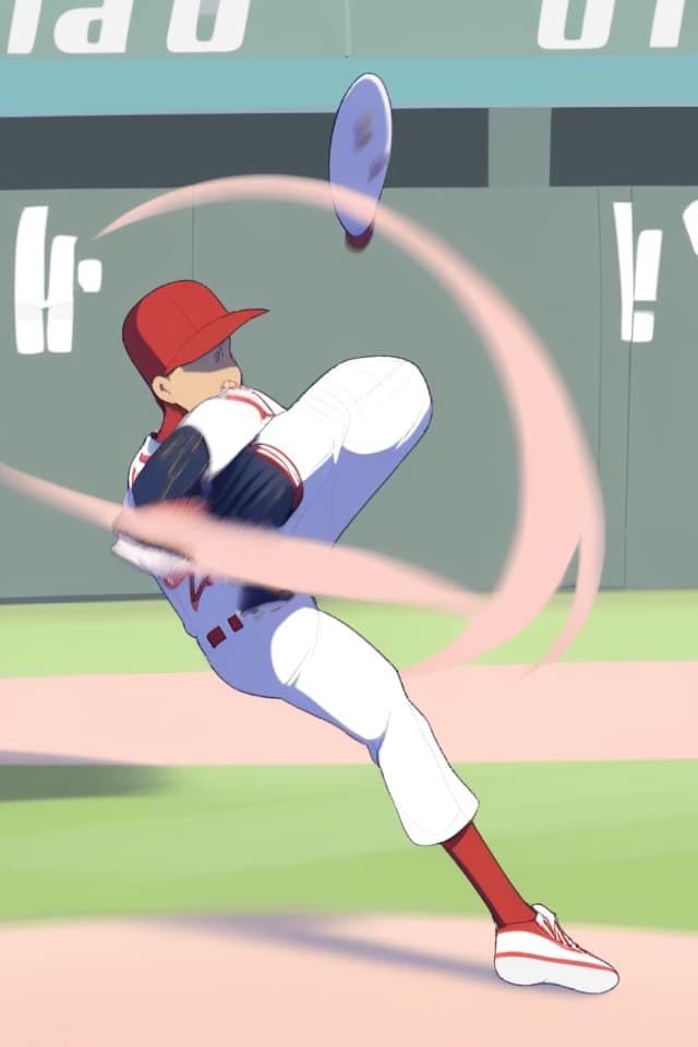  arafed baseball player throwing a