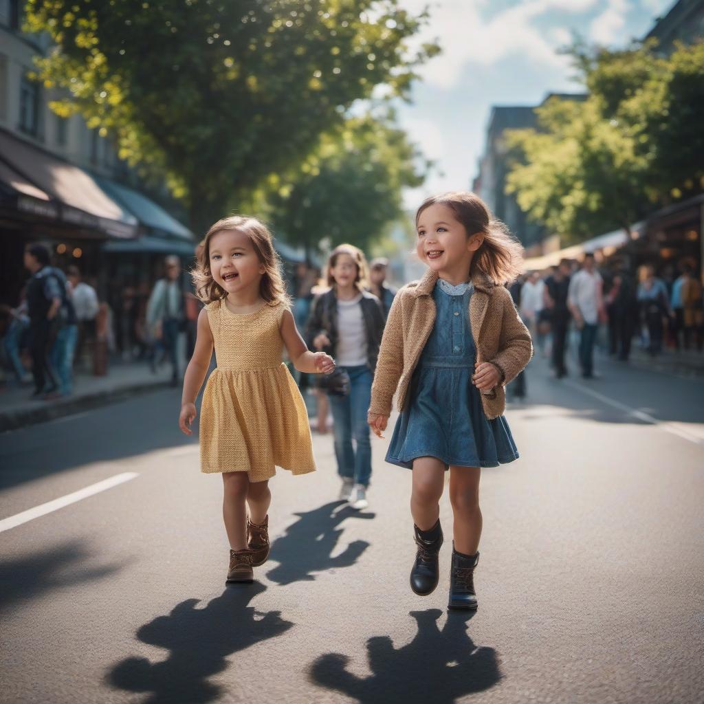  cinematic photo Children are having fun. . 35mm photograph, film, bokeh, professional, 4k, highly detailed hyperrealistic, full body, detailed clothing, highly detailed, cinematic lighting, stunningly beautiful, intricate, sharp focus, f/1. 8, 85mm, (centered image composition), (professionally color graded), ((bright soft diffused light)), volumetric fog, trending on instagram, trending on tumblr, HDR 4K, 8K