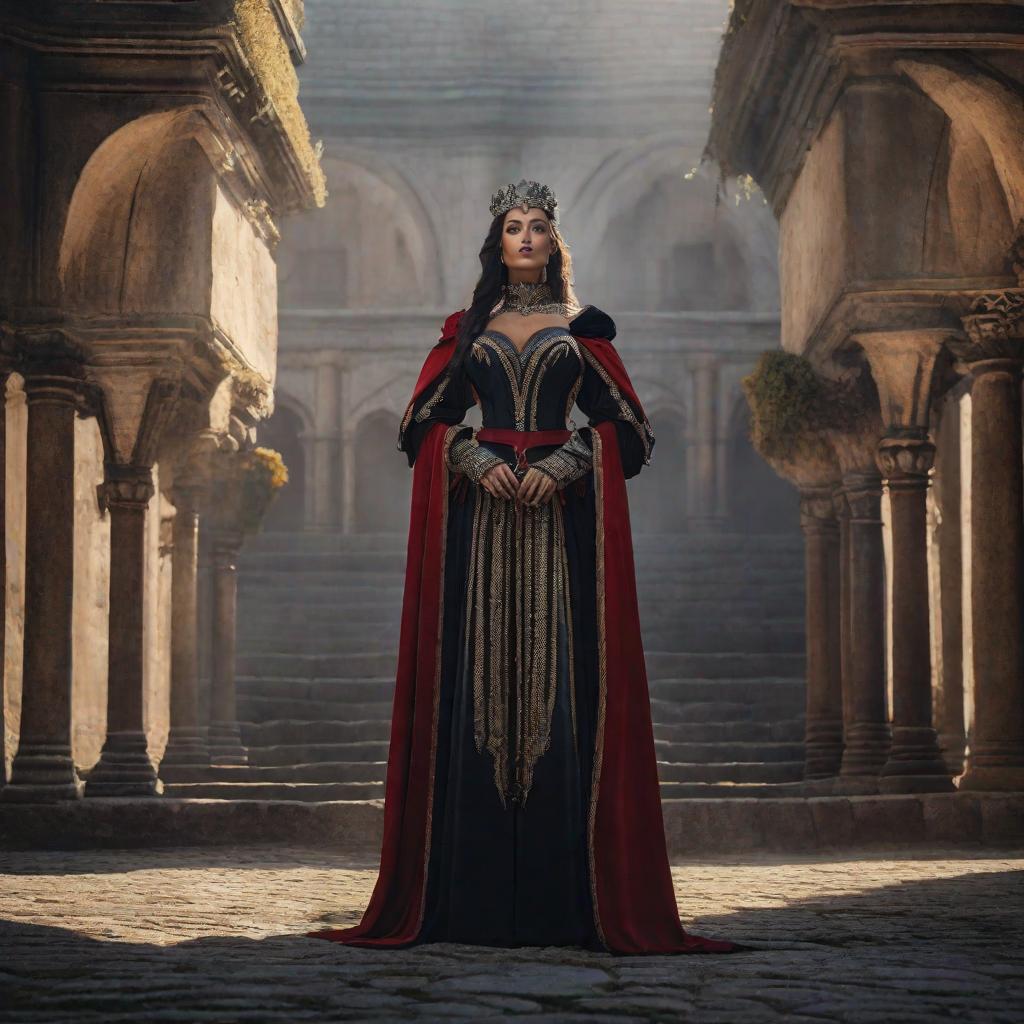  Dark fantasy medival castelo em chamas hyperrealistic, full body, detailed clothing, highly detailed, cinematic lighting, stunningly beautiful, intricate, sharp focus, f/1. 8, 85mm, (centered image composition), (professionally color graded), ((bright soft diffused light)), volumetric fog, trending on instagram, trending on tumblr, HDR 4K, 8K