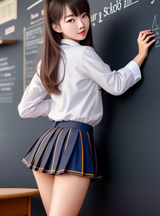  (school girls), best quality, high resolution, highly detailed, detailed background, perfect lighting, lens flare, fantasy, nature, 1girl,(classroom:1.2), detailed face, perfect face, detailed face, beautiful eyes, pretty face, (bright skin:1.3), lookbook model, real face, real body, realism , seifuku clothes