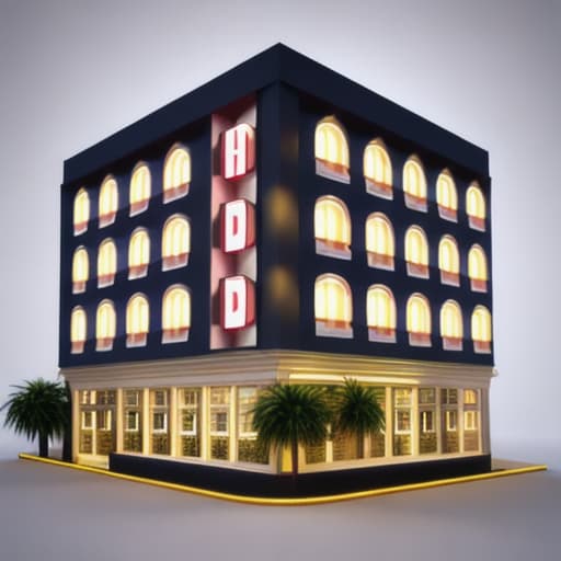  3D Number Hotel