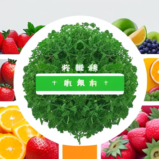  Generate an e-commerce platform logo for fresh fruit sales, and the project platform name is "Kuaoguo Agricultural E-commerce Platform" ，