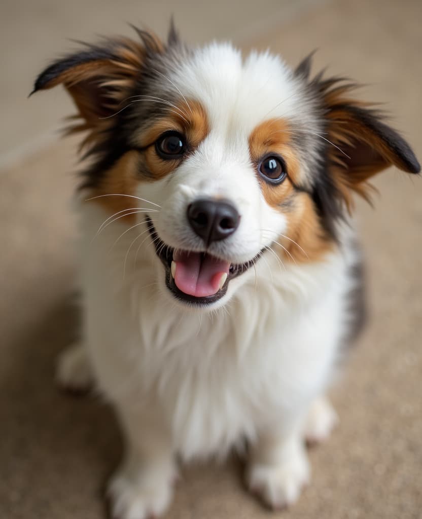  a photo of a cute dog