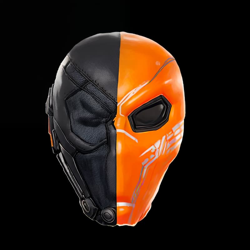  Crear un personaje divertido, que llame la atención a clientes y usuarios de una tienda q vende accesorios Gamer, el personaje debe basarse en el personaje de Deathstroke se debe combinar los colores negro y naranja, esto para q sea el avatar de la tienda.