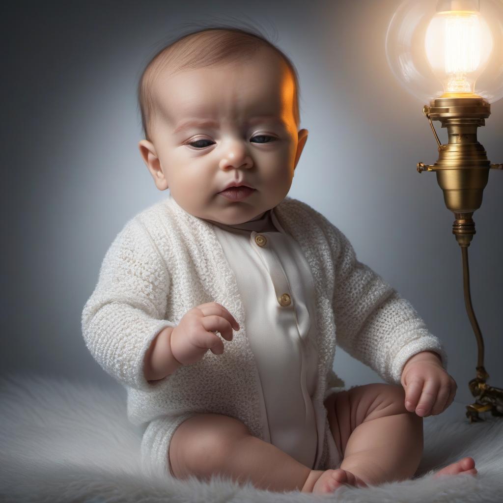  The baby is spitting, the lamp is shining, his eyes are closed. [ ](https://www.youtube.com/watch?v=dQw4w9WgXcQ) hyperrealistic, full body, detailed clothing, highly detailed, cinematic lighting, stunningly beautiful, intricate, sharp focus, f/1. 8, 85mm, (centered image composition), (professionally color graded), ((bright soft diffused light)), volumetric fog, trending on instagram, trending on tumblr, HDR 4K, 8K