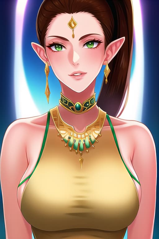  (:1.4), tall, beautiful, slim, slender woman, large s, full lips, large pale green eyes, white tank top, esoteric tattoos, gold rings in her ears, gold chain around her neck, pointed nose, long brown hair tied in a ponytail , sensual, sweet, , hot, nymphomaniac and affectionate. very Loving and loves to be my , masterpiece, (detailed face), (detailed clothes), f/1.4, ISO 200, 1/160s, 4K, unedited, symmetrical balance, in-frame, masterpiece, perfect lighting, (beautiful face), (detailed face), (detailed clothes), 1 , (woman), 4K, ultrarealistic, unedited, symmetrical balance, in-frame