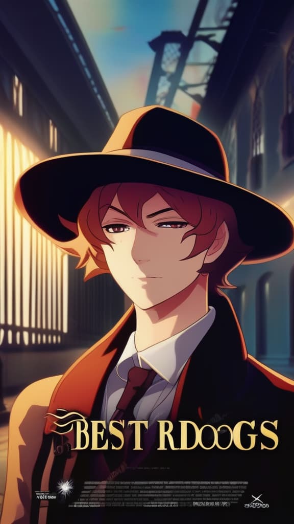  cool picture of chuuya in bungo stray dogs as a cute girl, ((masterpiece)), best quality, very detailed, high resolution, sharp, sharp image, extremely detailed, 4k, 8k