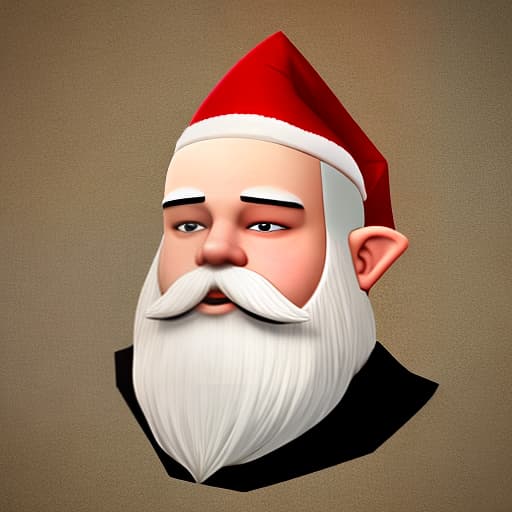  Bald gnome with big white beard