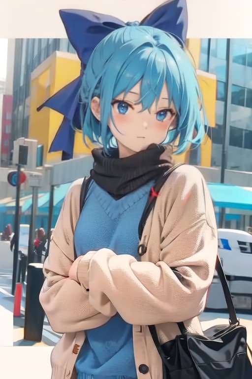  Cirno, vigin killer sweater