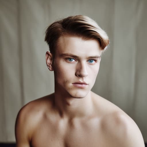 portrait+ style czech homosexual twink blonde very cute dude face