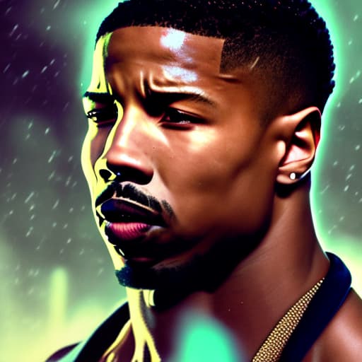 estilovintedois Michael b jordan is possessed by a ghost and flexed